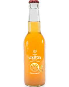 Meraki Ferments kombucha bebida sabor Panela & limón
