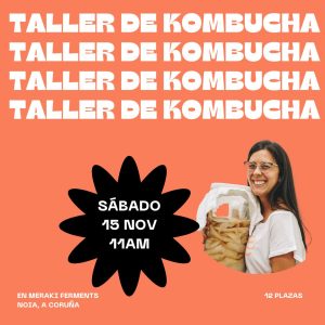TALLER DE KOMBUCHA 15 de NOVIEMBRE 2025