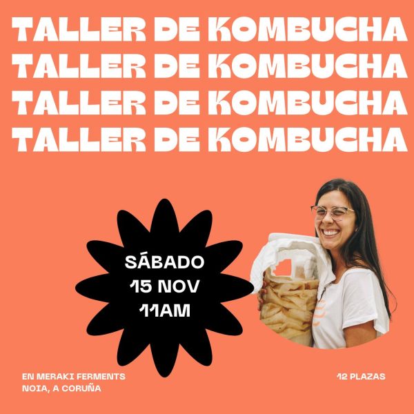 TALLER DE KOMBUCHA 15 de NOVIEMBRE 2025